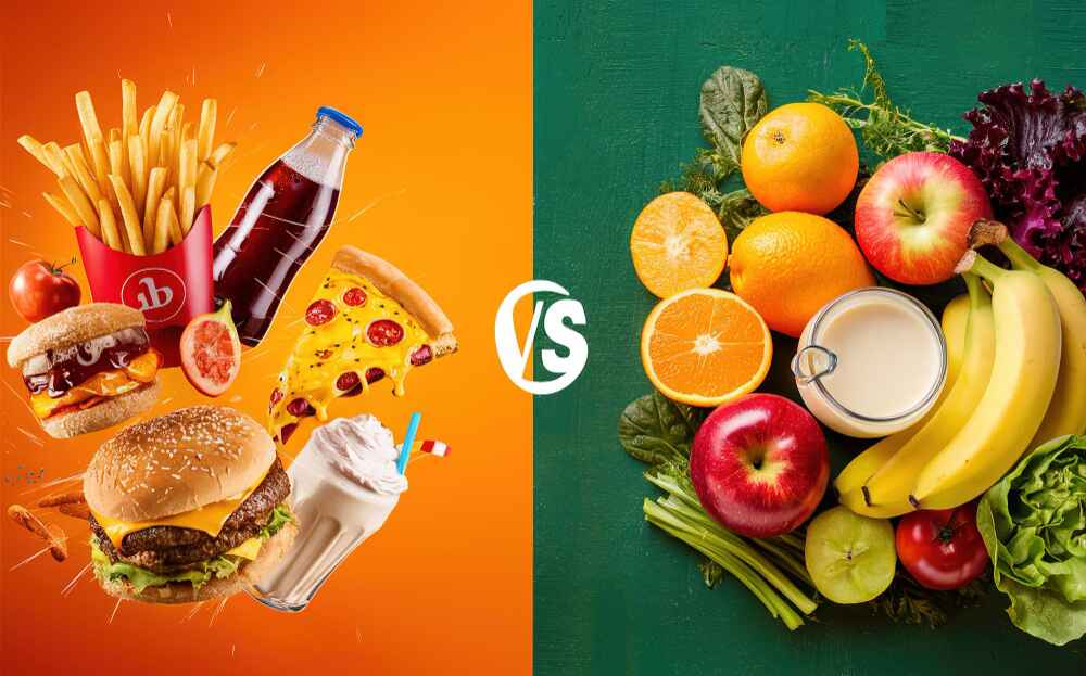 Healthy vs Junk Food
